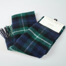 Stylish Lamont Modern Tartan Lambswool Scarf by Lochcarron, showcasing vibrant colors and luxury fabric, perfect for winter warmth and elegance.