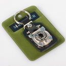 MacArthur Clan Crest Pewter Key Fob
