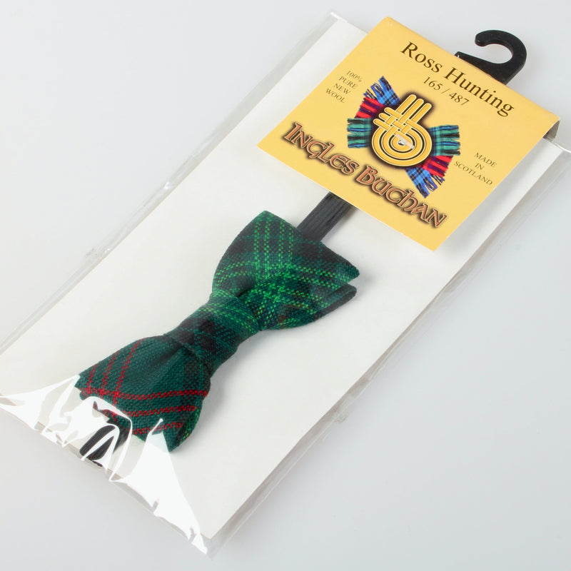 Ross Hunting Modern Childs Size Tartan Bow Tie