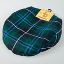 Pure Wool Golf Cap in Douglas Modern Tartan, showcasing its stylish design and luxurious feel, perfect for golf or casual outings.