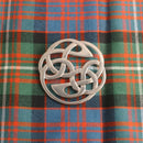 Lindisfarne Brooch by Art Pewter featuring intricate Celtic design, perfect for enhancing your wardrobe and showcasing your appreciation for Celtic culture.