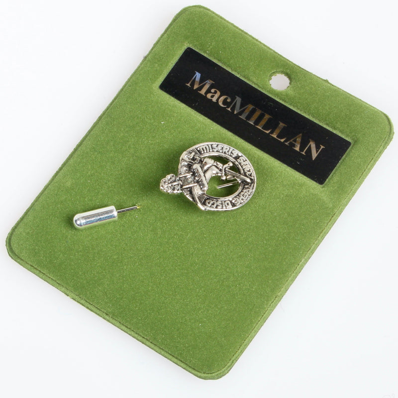 MacMillan Clan Crest Pewter Tie Pin