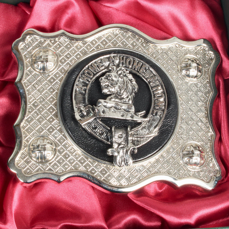 Home / Hume Pewter Clan Crest Buckle For Kilt Belts