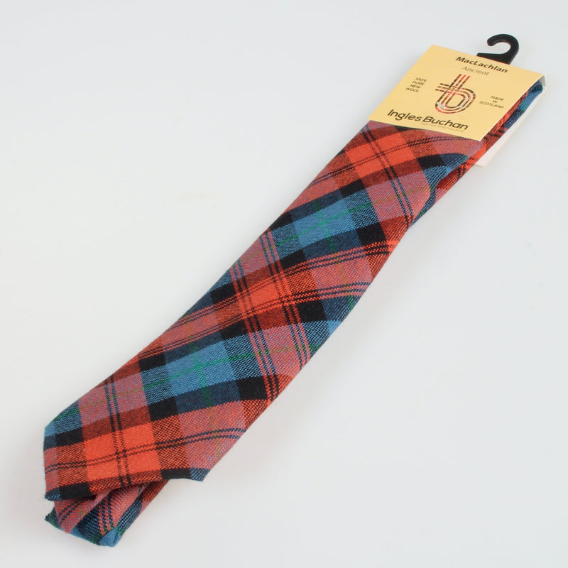 Pure Wool Tie in MacLachlan Ancient Tartan