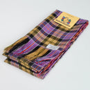 Full Length Sash in Culloden Tartan by Ingles Buchan, showcasing a vibrant tartan pattern, made from 100% pure new wool for a stylish and warm accessory.