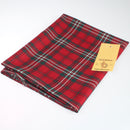 Scott Red Modern Tartan Shawl
