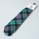 Pure Wool Tie in MacTaggart Tartan showcasing its elegant design and vibrant color, perfect for formal occasions.