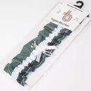 Sinclair Hunting Ancient Wool Wedding Garter featuring elegant Scottish tartan design, handmade with premium wool and delicate lace trimmings, perfect bridal accessory for modern and traditional weddings.