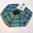 Unisex Wool Tam in MacLaren Ancient Tartan, featuring a stylish tartan pattern, designed for warmth and comfort, perfect for both men and women.