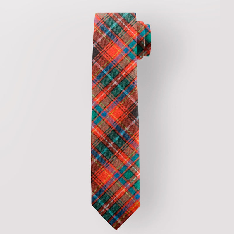 Pure Wool Tie in Innes Red Ancient Tartan