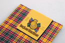 Wool Scarf in Jacobite Tartan, a lightweight fashion accessory made from 100% pure new wool, perfect for warmer climates or as a stylish addition to any outfit.
