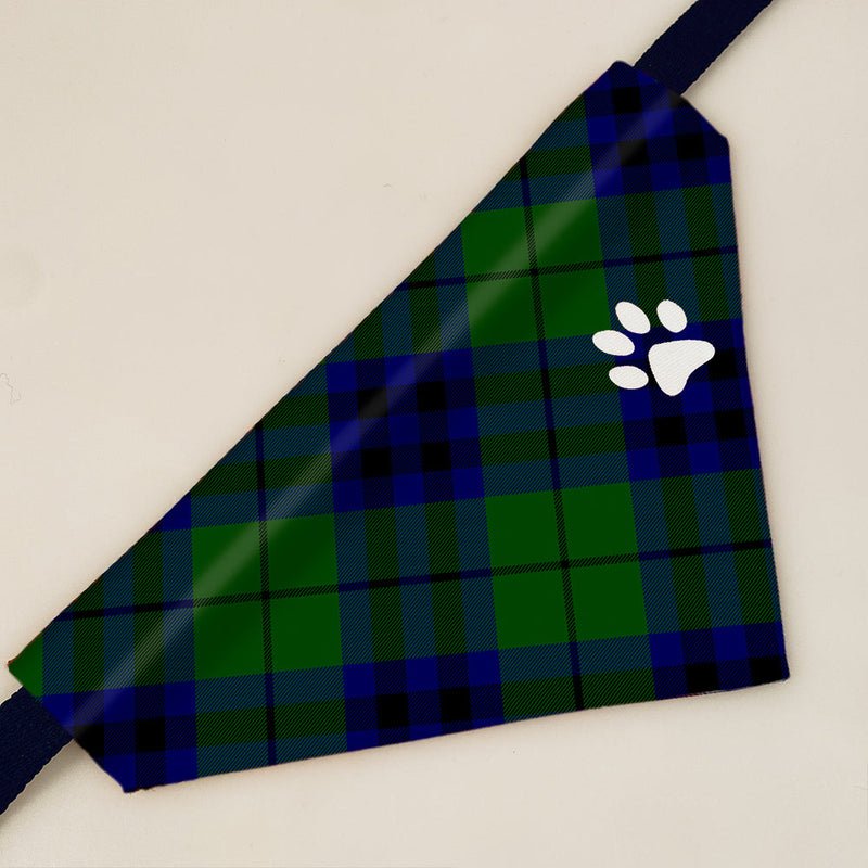 Keith Modern Tartan Pet Bandana