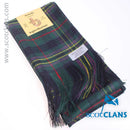 Stylish Full Length Sash in Kennedy Modern Tartan, crafted from 100% pure new wool, showcasing a vibrant tartan pattern perfect for elevating any outfit.