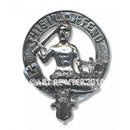 MacFarlane Pewter Clan Crest Buckle For Kilt Belts