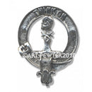 MacLellan Pewter Clan Crest Buckle For Kilt Belts