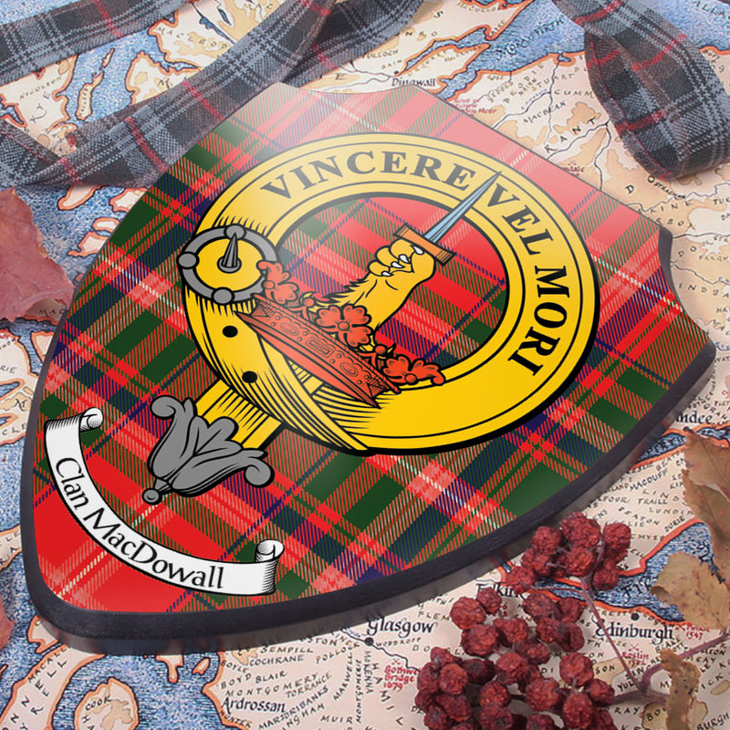 MacDowall Clan Crest Printed Wall Plaque - Custom Made