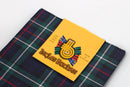 Wool Scarf in MacKenzie Modern Tartan, lightweight and stylish, perfect for both men and women as a fashion accessory.