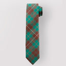 Stylish Pure Wool Tie in MacKinnon Hunting Ancient Tartan, perfect for any formal or casual occasion.