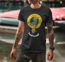 MacLaren Clan Crest Gents T Shirt showcasing the unique clan crest design, perfect for proud clan members.