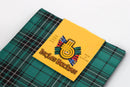 Wool Scarf in MacLean Hunting Ancient Tartan, lightweight 100% wool scarf suitable for fashion wear, measuring 28 x 137 cm.
