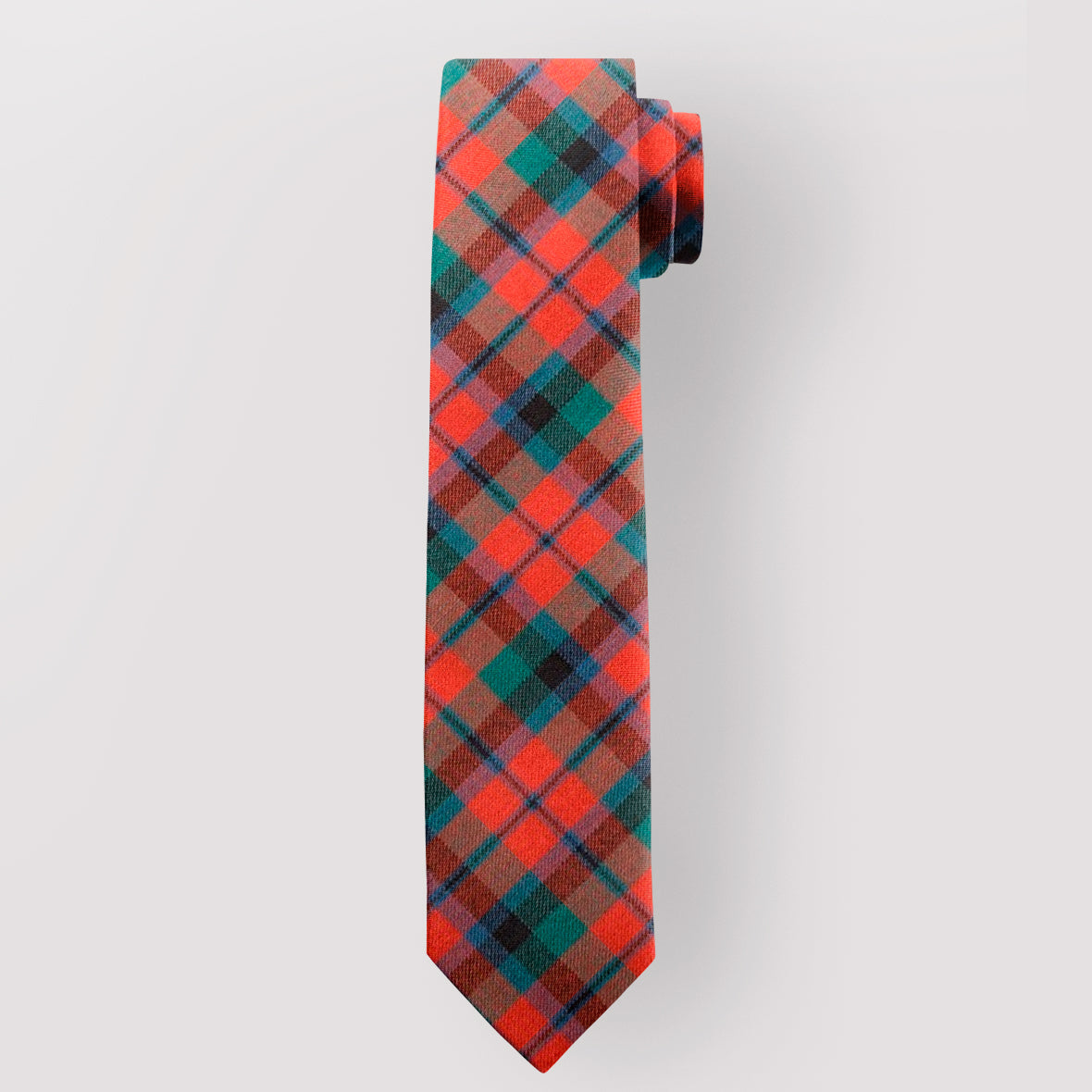 MacNaughton Ancient Tartan Crest Birdseye Mesh Polo Shirt