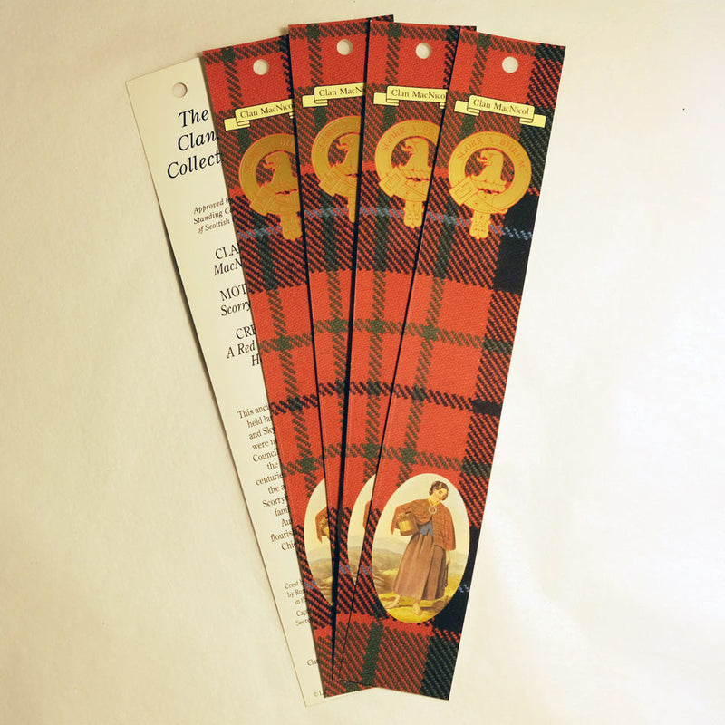 MacNicol Bookmarks 5 Pack