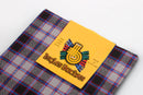 Stylish Wool Scarf in MacPherson Hunting Tartan design, showcasing a lightweight and versatile accessory made from 100% pure new wool, perfect as a fashion statement.