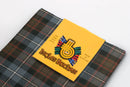 Wool Tartan Pocket Square in MacRae Hunting Weathered Tartan