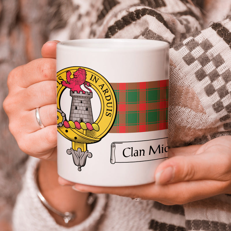 Middleton Clan Crest and Tartan Mug
