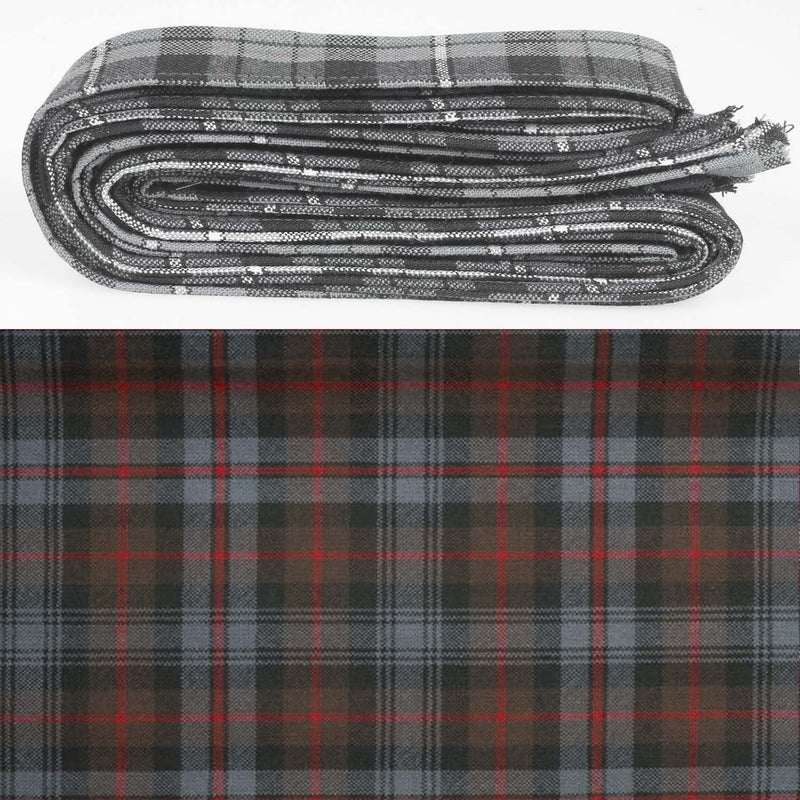Wool Strip Ribbon in Murray of Atholl Weathered Tartan - 5 Strips, Choose Your Width