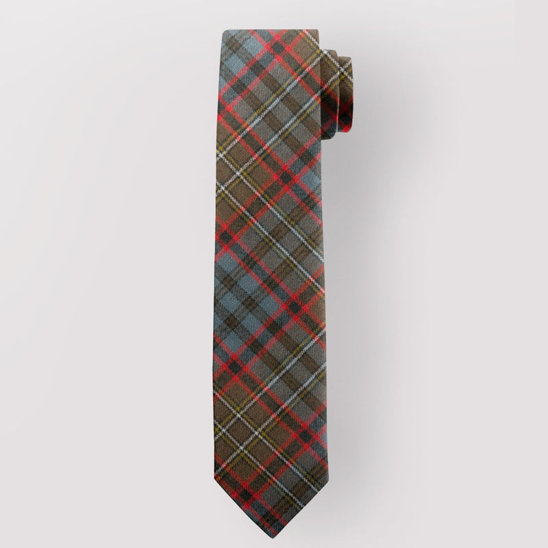 Pure Wool Tie in Nicolson Hunting Weathered Tartan