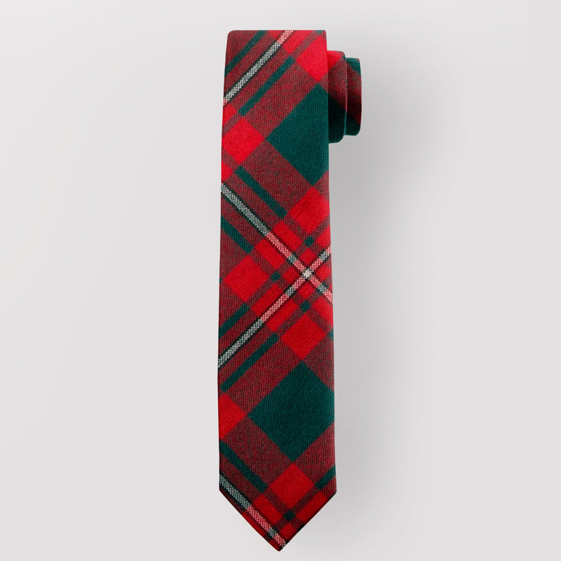 Pure Wool Tie in Princess Margaret Rose Tartan