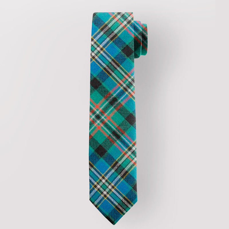 Pure Wool Tie in Scott Green Ancient Tartan.