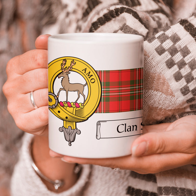 Scott Clan Crest and Tartan Mug