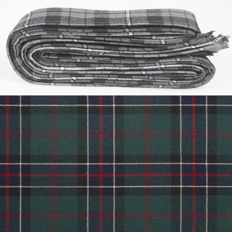 Wool Strip Ribbon in Sinclair Hunting Modern Tartan - 5 Strips, Choose Your Width