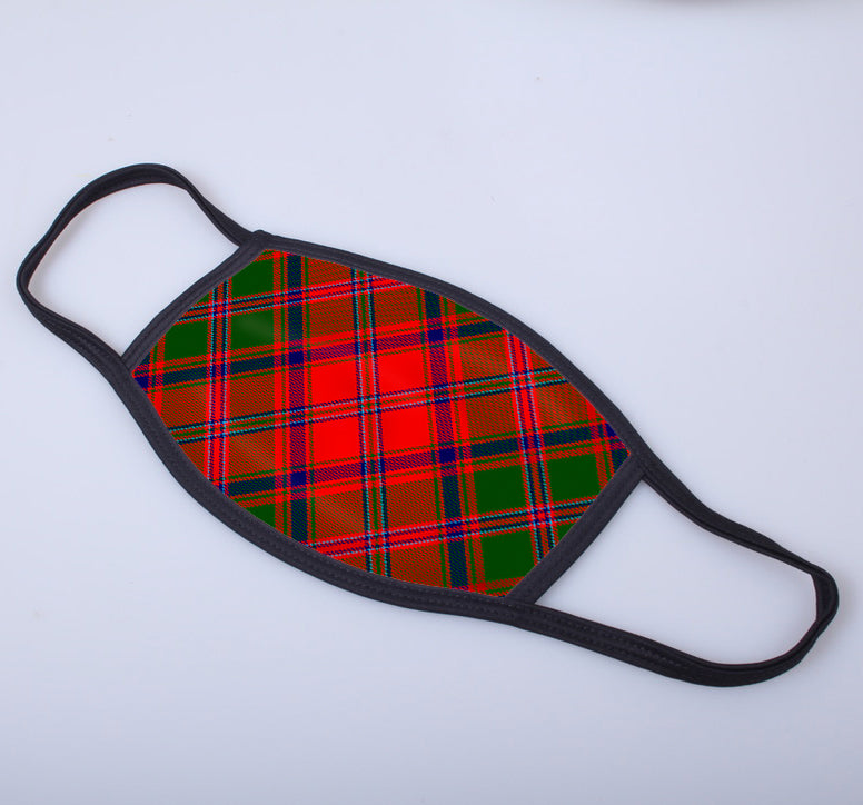 Stewart of Appin Tartan Printed Face Mask