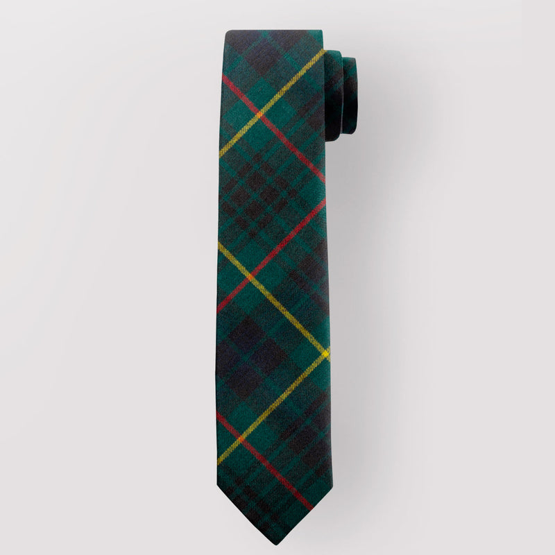 Pure Wool Tie in Stewart Old Modern Tartan