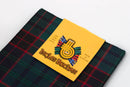 Wool Tartan Pocket Square in Stewart Old Modern Tartan