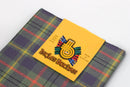 Wool Scarf in Taylor Weathered Tartan, a lightweight 100% pure new wool scarf perfect for fashion and warmer climates, showcasing its vibrant tartan pattern.
