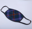 US National Tartan Printed Face Mask