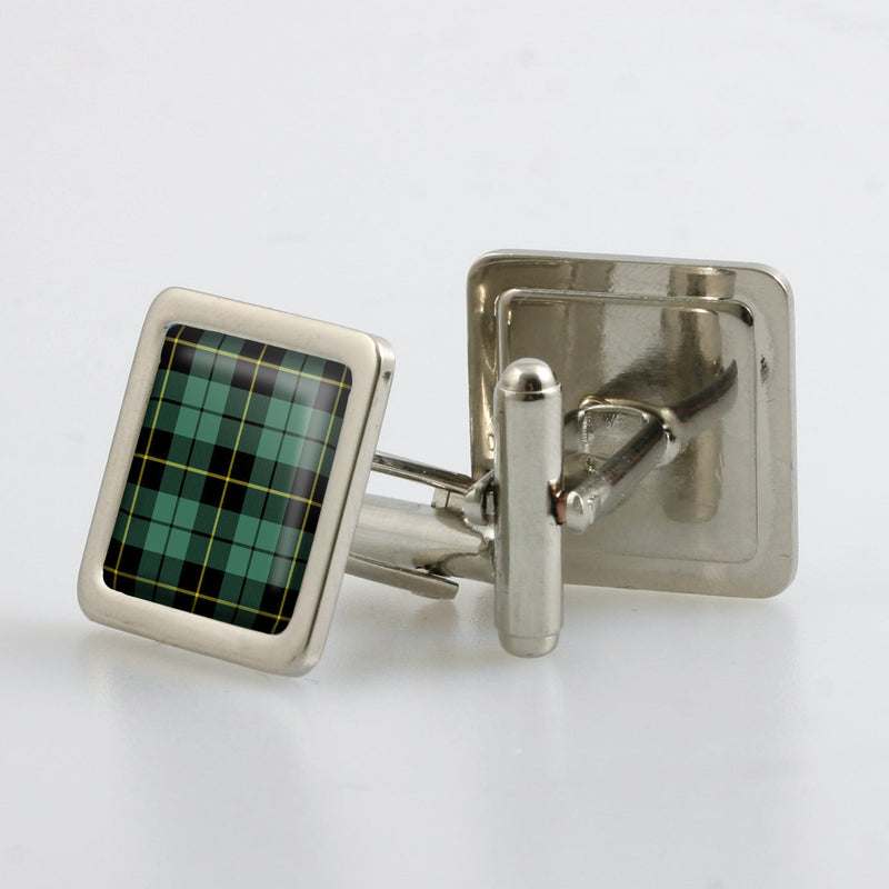 Wallace Hunting Ancient Tartan Cufflinks - Choose Your Shape.