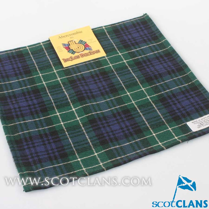 Wool Tartan Pocket Square in Abercrombie Modern Tartan