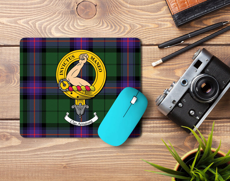 Armstrong Clan Crest Mouse Pad