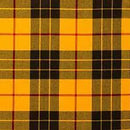 Luxury Tartan Handfasting Ribbon with Embroidery displayed elegantly, illustrating its rich colors and quality fabric.