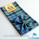 Wool Mini Sash in Baird Ancient Tartan, perfect for adding a stylish touch to any outfit with its traditional Scottish design and versatile wearability.
