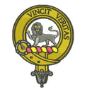 Baxter Clan Crest Embroidered Polo in multiple color options with high performance wicking fabric for hot climates.