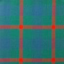 Luxury Tartan Handfasting Ribbon with Embroidery showcased in a beautiful wedding setting.