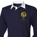 Boswell Clan Crest Embroidered Rugby Shirt