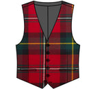 Boyd Modern Gents Waistcoat showcasing sophisticated Scottish tartan design, perfect for formal occasions.