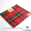 Wool Tartan Pocket Square in Boyd Tartan, a stylish accessory made from 100% pure new wool, perfect for adding a classic tartan touch to formal outfits.